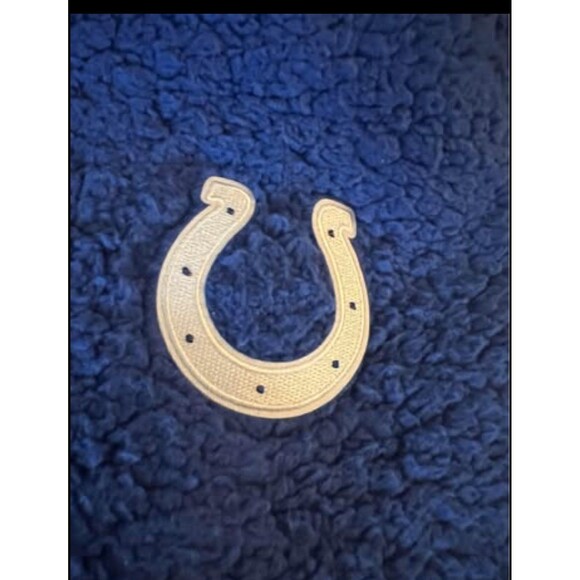 Indianapolis COLTS official Embroidered Fleece Vest - women’s M- NFL - Picture 2 of 5